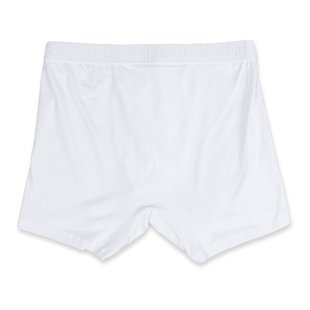 Newman Boxer Brief | Ensfarvet Hvid