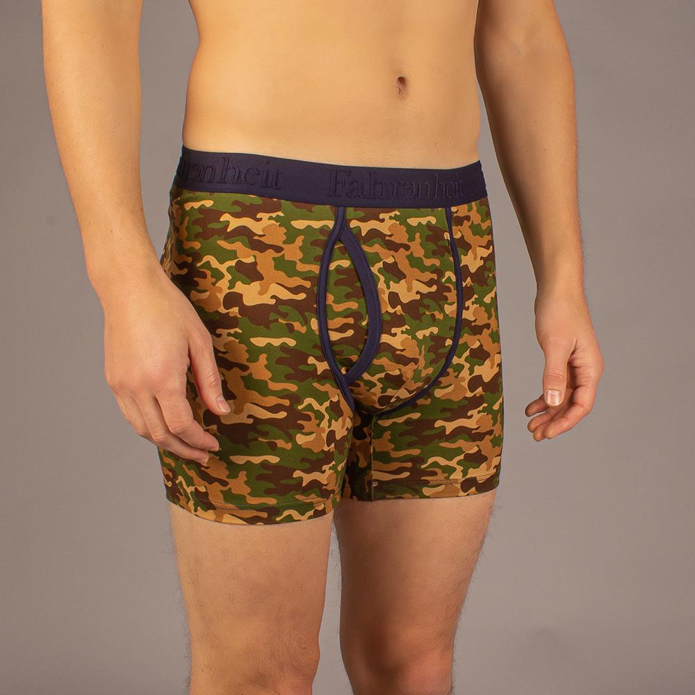 Newman Boxer Brief | Grøn Camouflage