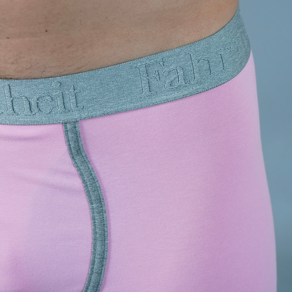 Newman Boxer Brief | Ensfarvet pink