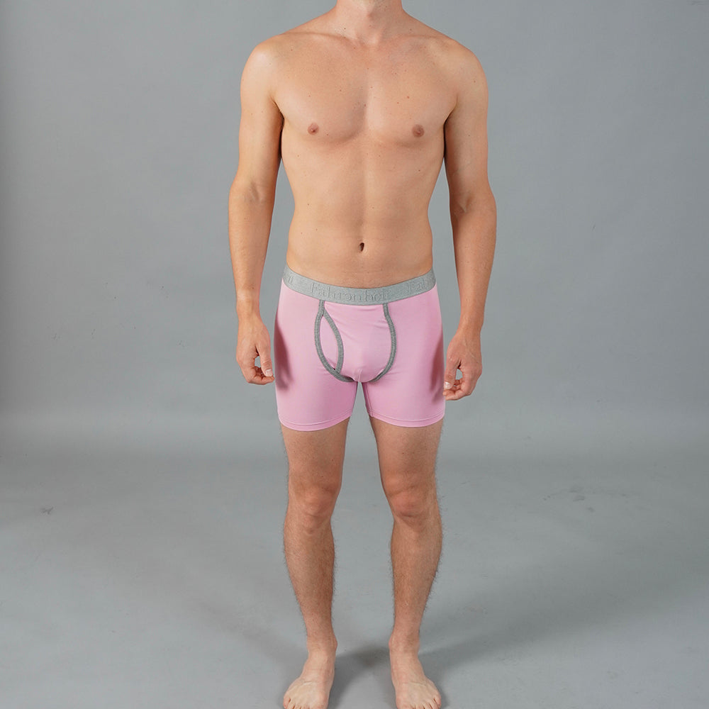 Newman Boxer Brief | Ensfarvet pink