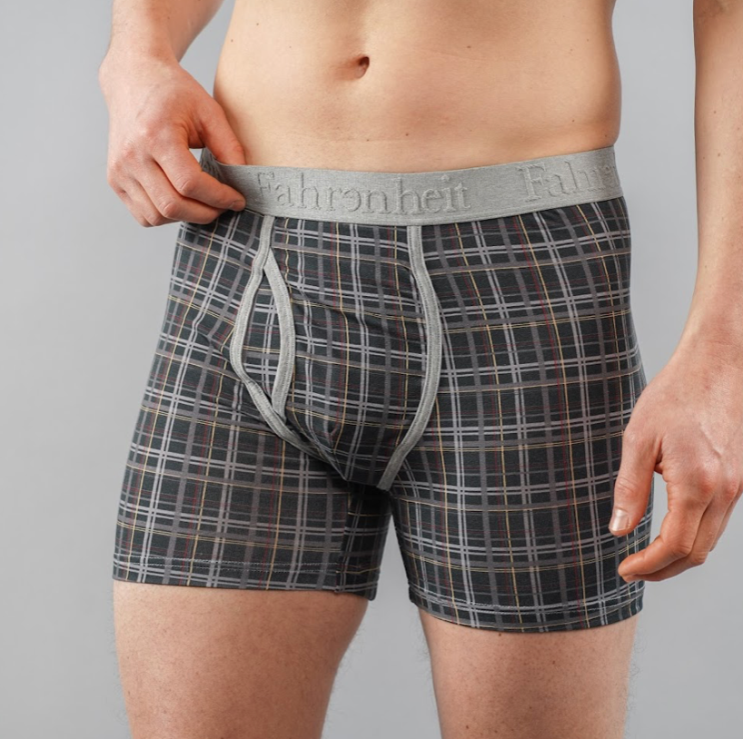 Newman Boxer Brief/ Grøn Ternet
