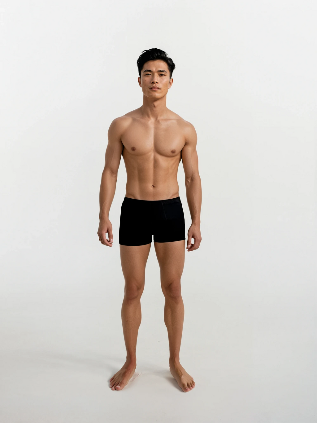 Merino uld boksershorts – Sort