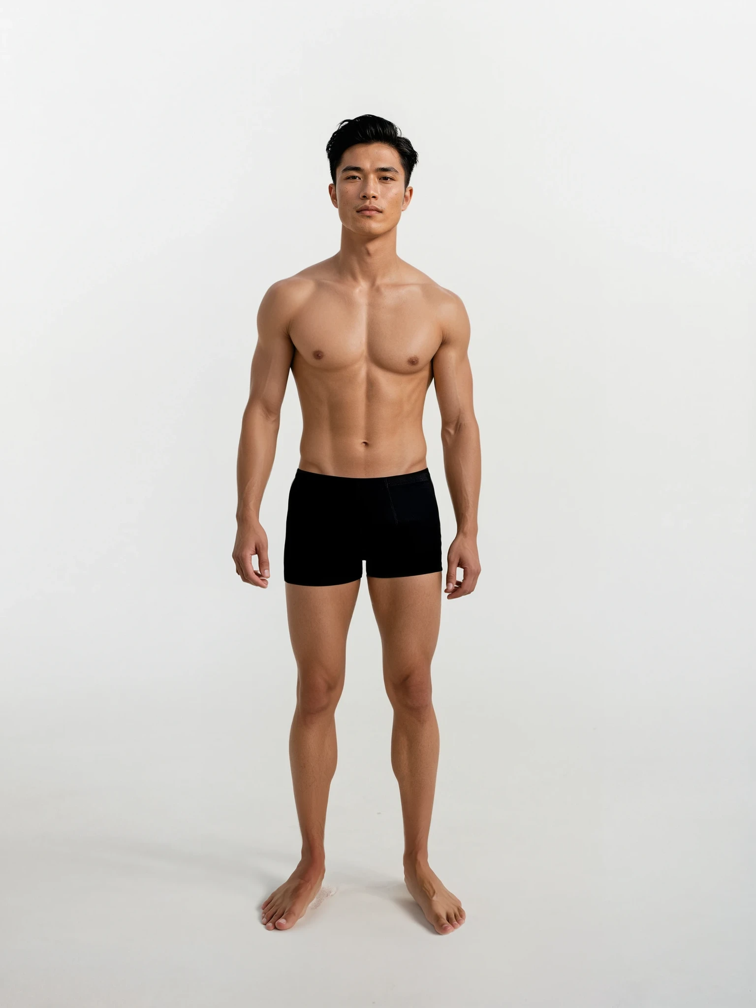 Merino uld boksershorts – Sort
