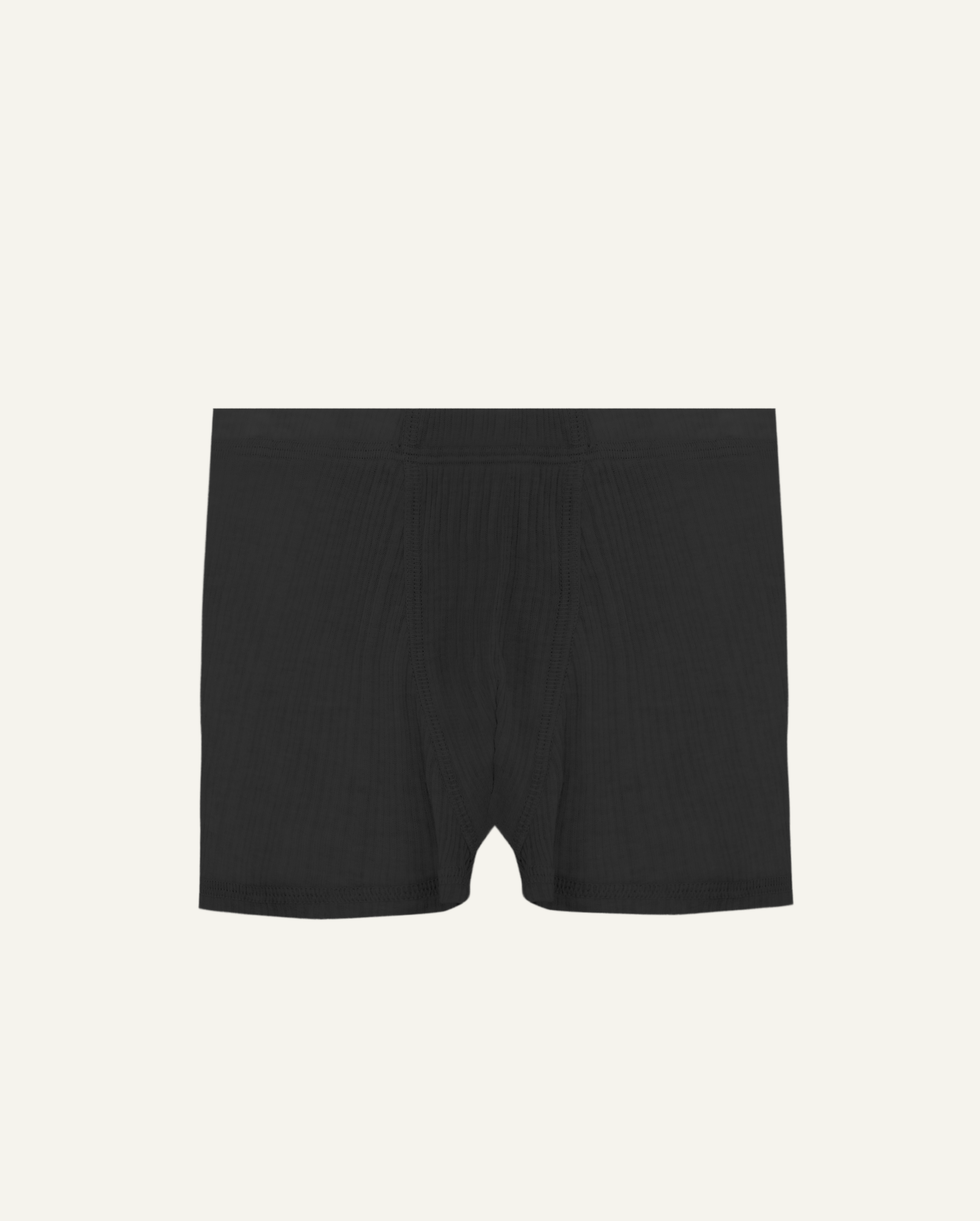 Merino uld børneboksershorts - Sort