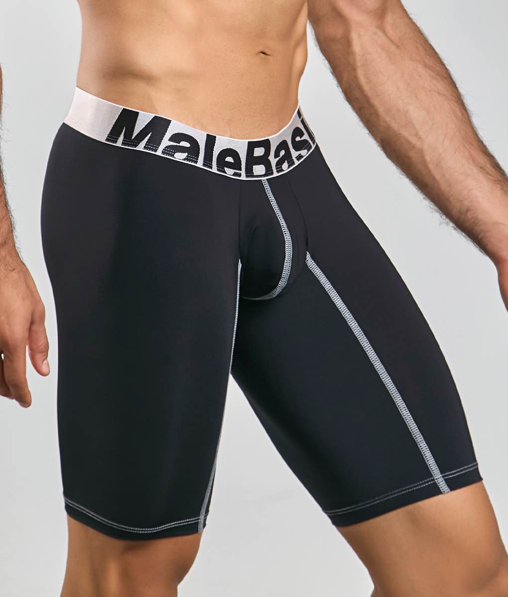MaleBasics mikrofiber atletisk boksershorts