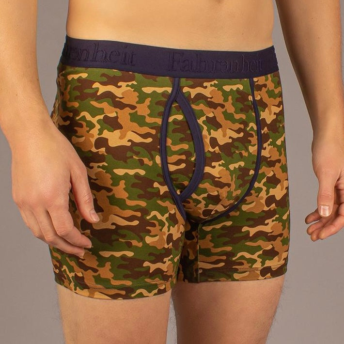 Newman Boxer Brief | Grøn Camouflage