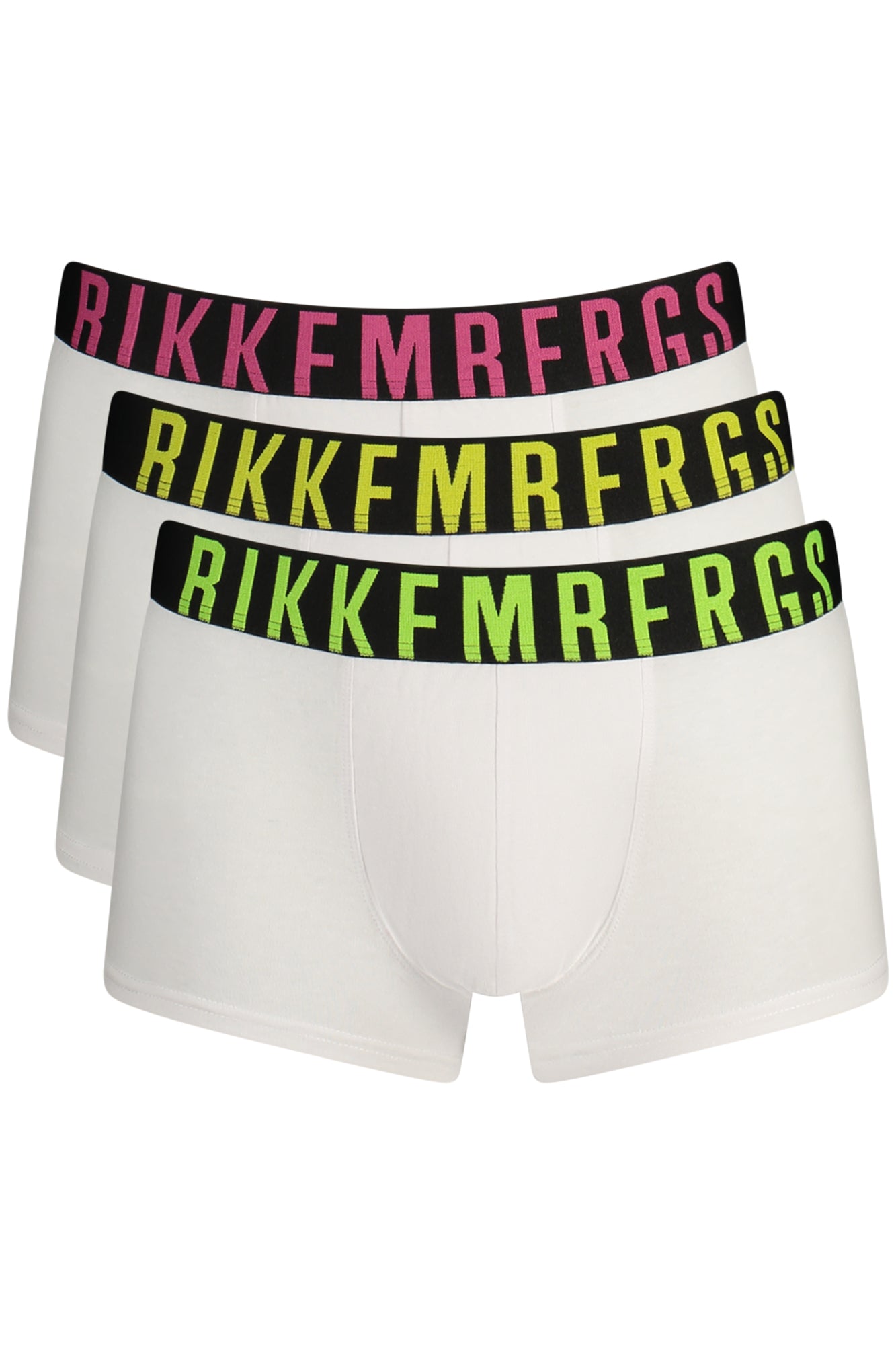 BIKKEMBERGS HERRE HVIDE BOXERSHOWS