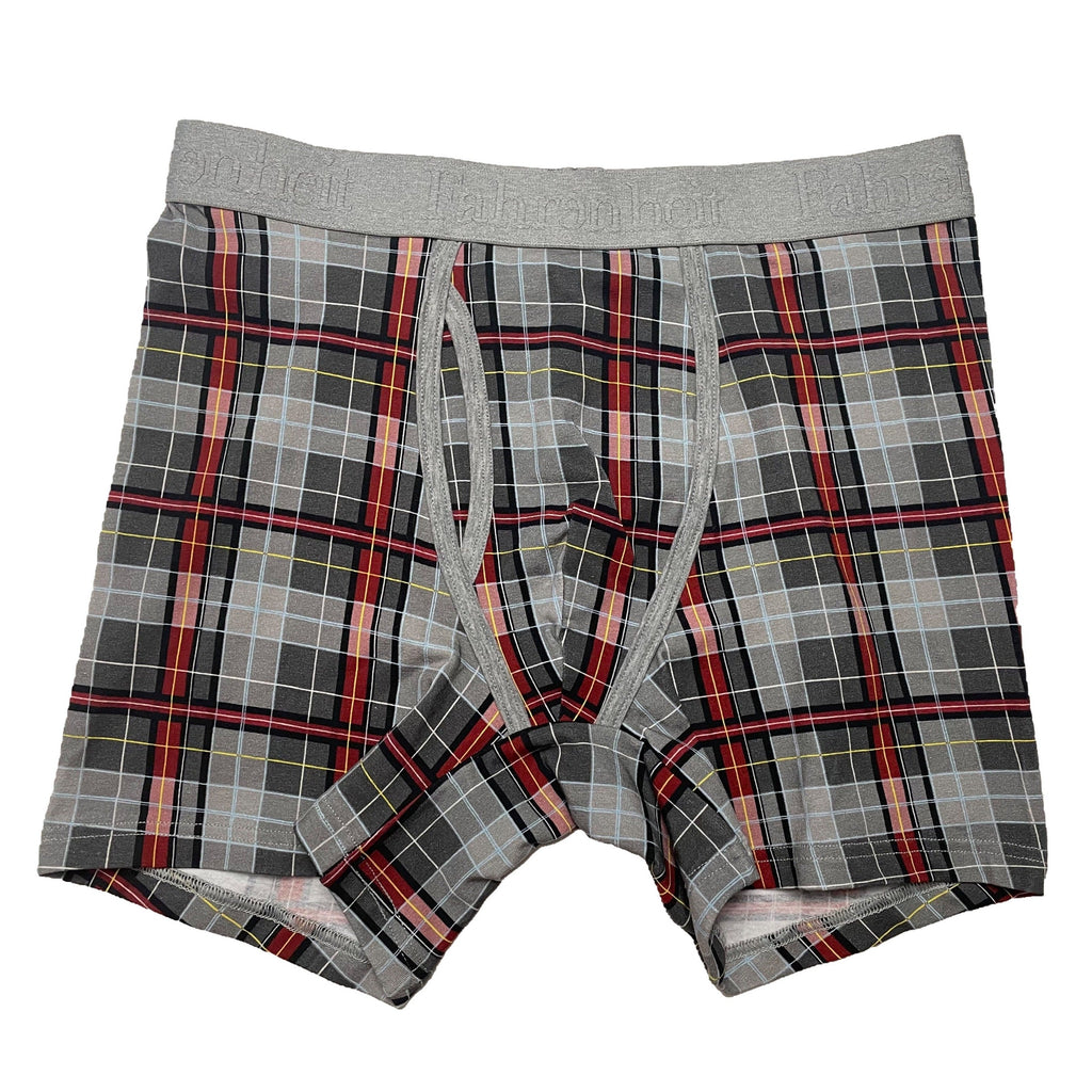 Newman Boxer Brief/ Grå Bordeaux Ternet